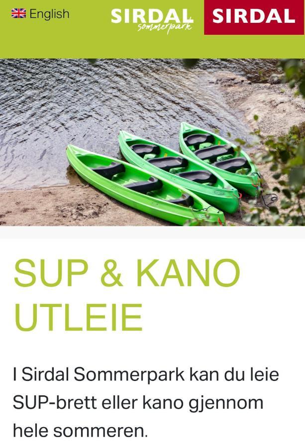 Flott Leilighet Pa Haugen I Sirdal Tjorhom Esterno foto