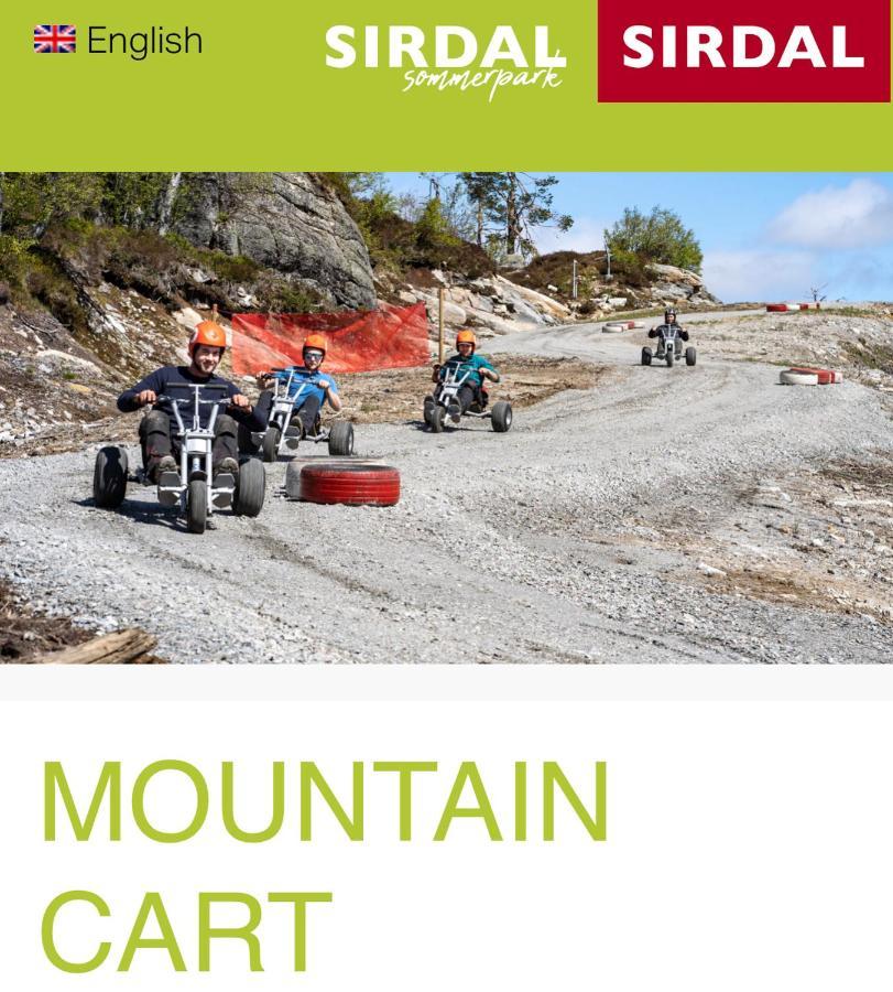 Flott Leilighet Pa Haugen I Sirdal Tjorhom Esterno foto